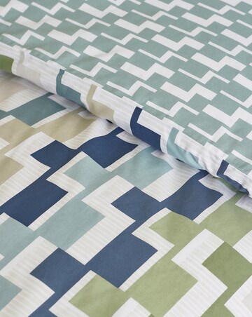 Catherine Lansfield Bryson Geo Duvet Cover Set