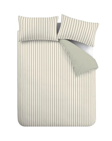 Bianca Hampton Stripe 100% Cotton Duvet Cover Set