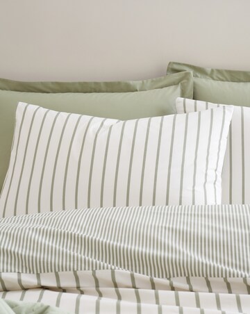 Bianca Hampton Stripe 100% Cotton Duvet Cover Set