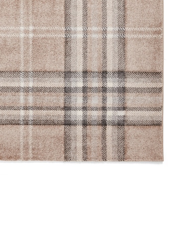 Catherine Lansfield Kelso Check Rug