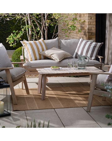 Yard Hayle Striped Outdoor Cushion
