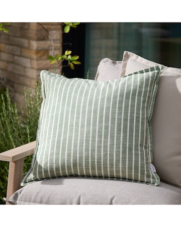 Yard Hessle Striped Outdoor Cushion