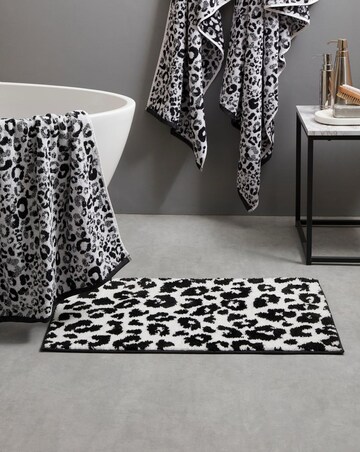 Animal Print Bath Mat
