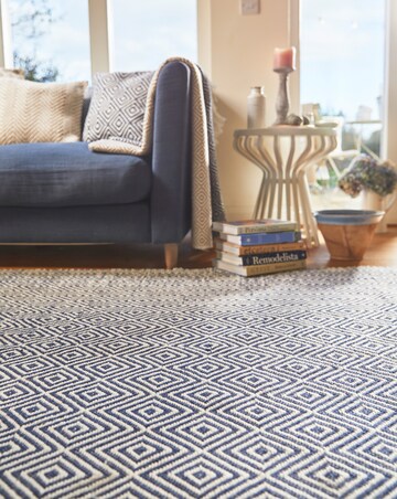 Woven Diamond Indoor/Outdoor Rug