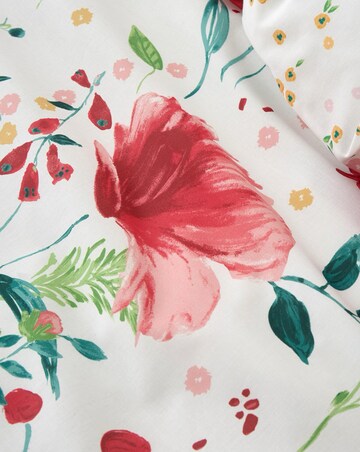 D & D Abstract Poppy Duvet Cover Set