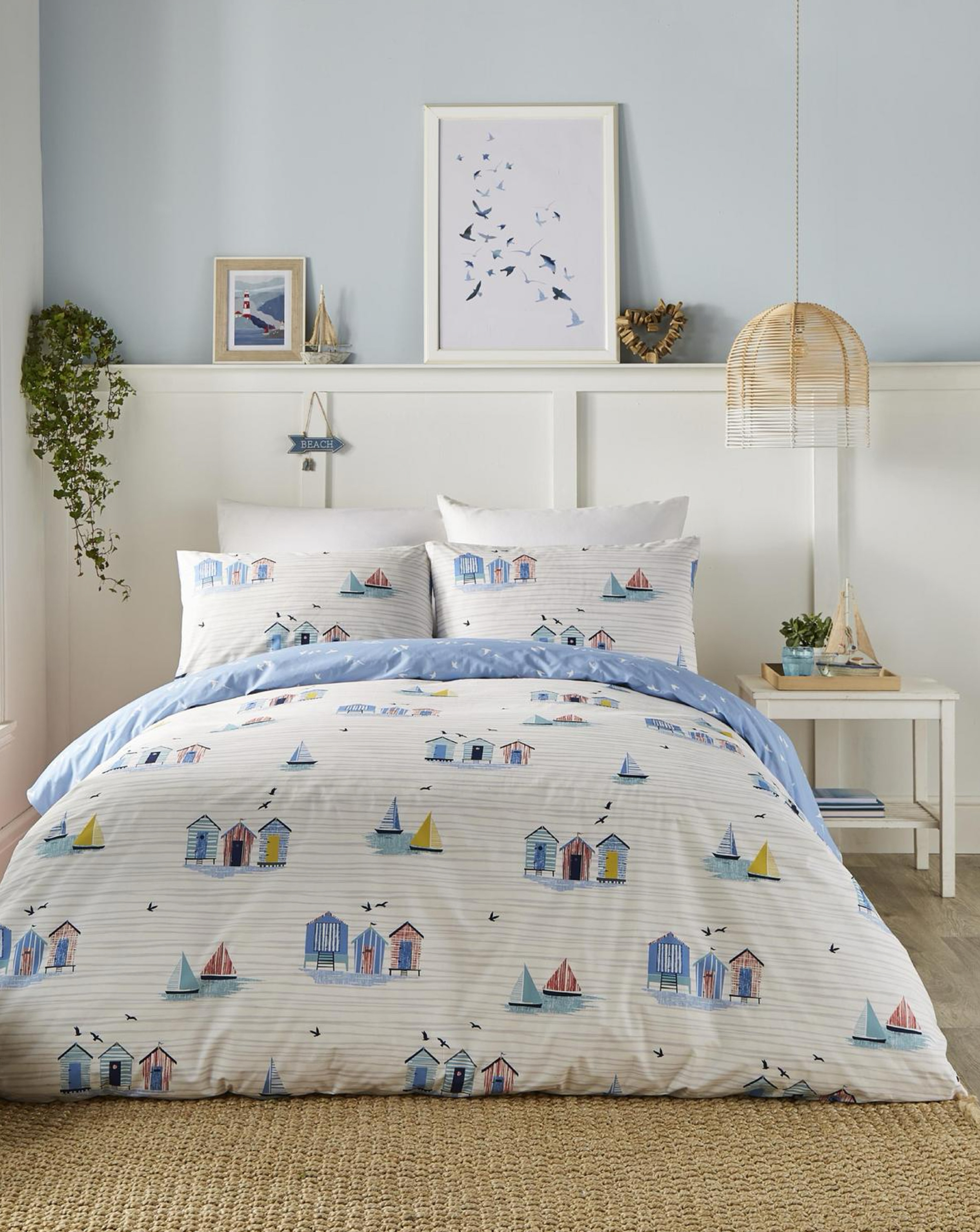 New In - Fusion Beach Huts Duvet Cover Set