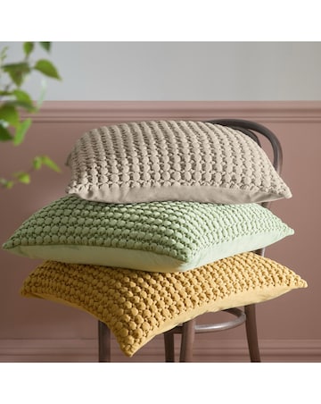 Appletree Bobble Filled Cushion