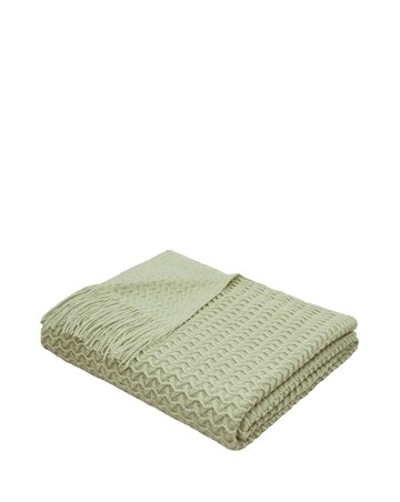 Appletree Textured Knit Throw