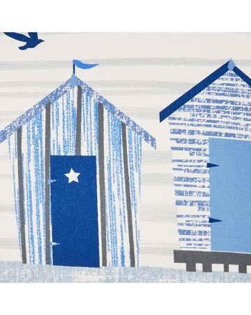 Fusion Beach Huts Outdoor Filled Cushion