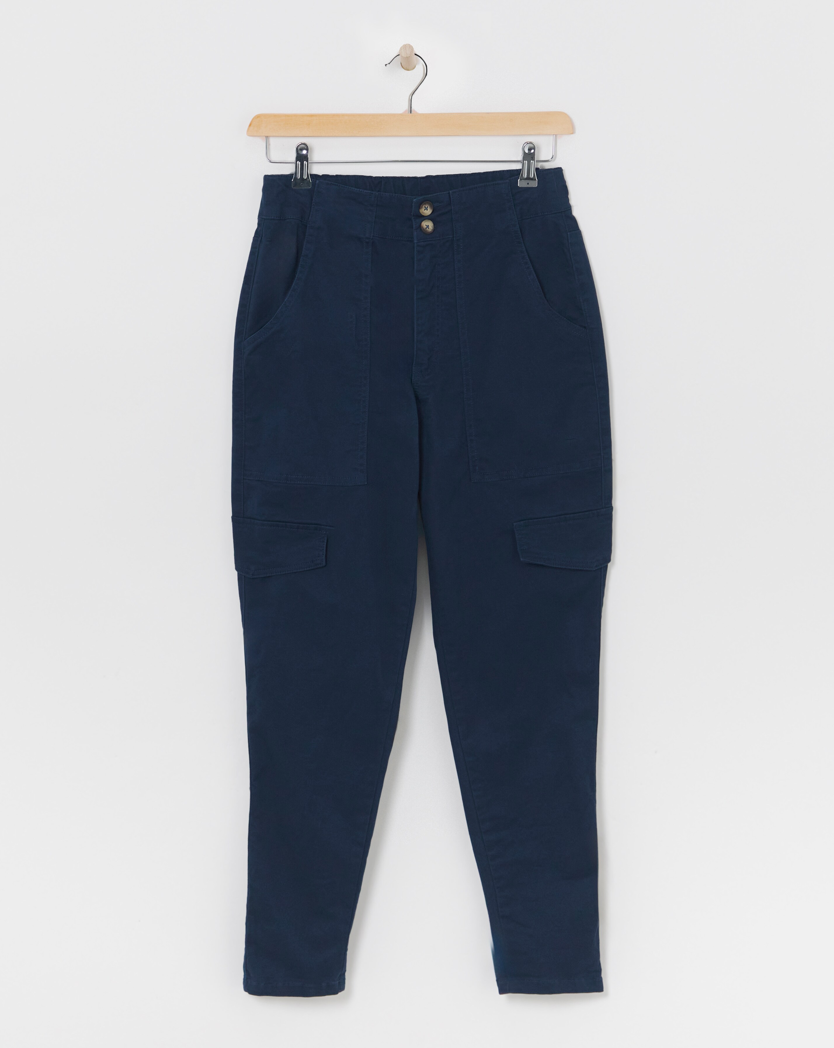 Cotton Tapered Cargo Trouser