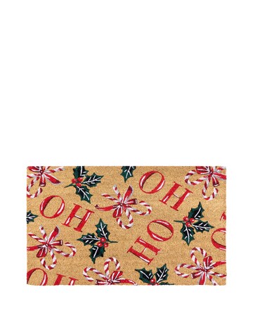My Mat Coir Christmas Ho Ho Ho Doormat