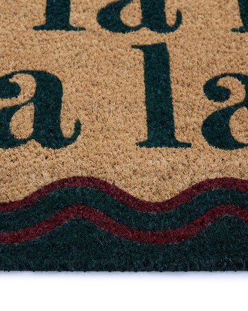 My Mat Coir Christmas Fa La La La La Doormat