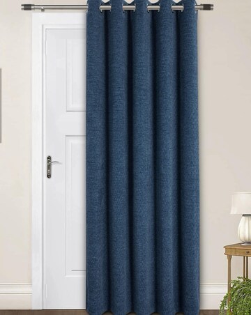 Sundour Langley Thermal Eyelet Door Curtain