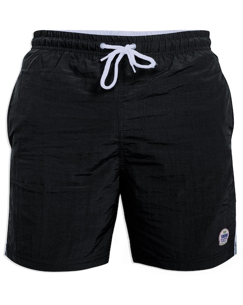 D555 Yarrow Full Length Swim Short Black