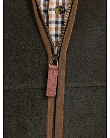 Raging Bull Fleece Zip Through Jacket Forest