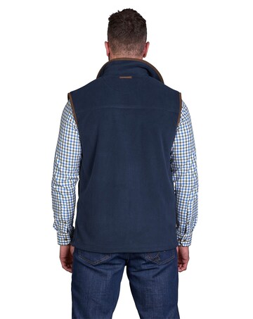 Raging Bull Fleece Gilet Navy