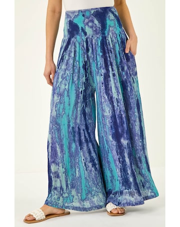 Roman Abstract Palazzo Trouser