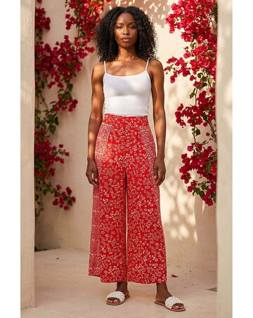 Roman Floral Border Panel Culotte