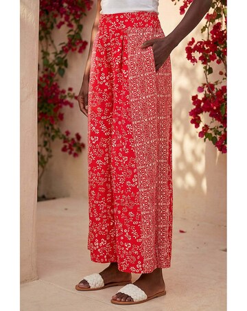 Roman Floral Border Panel Culotte
