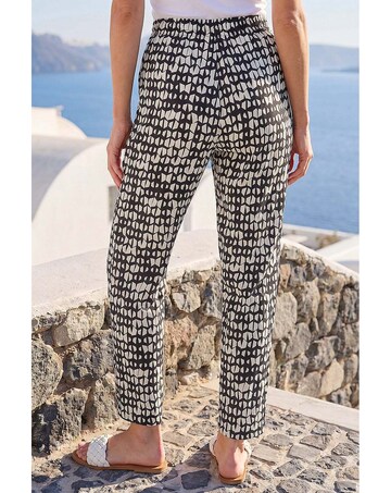 Roman Geo Print Trousers