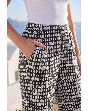 Roman Geo Print Trousers