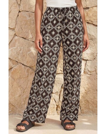 Roman Petite Geometric Trouser