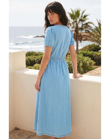 Roman Cotton Crochet Trim Dress