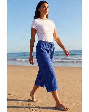 Roman Drawcord Stretch Culottes