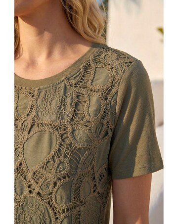 Roman Textured Paisley Top