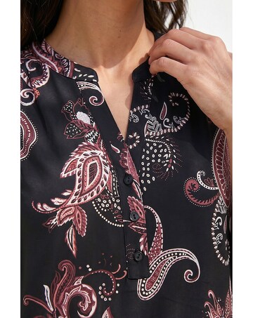 Roman Paisley Puff Print Vest Top