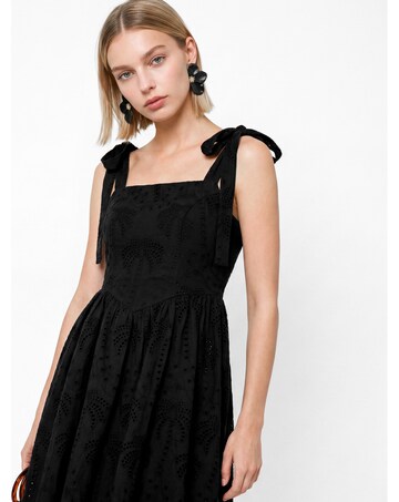 Lovedrobe Broderie Strappy Mini Dress