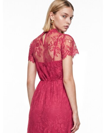 Lovedrobe Floral Lace Midaxi Dress