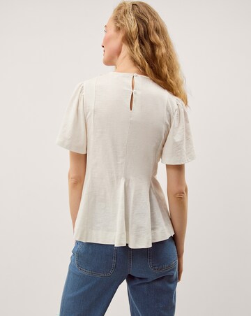 Monsoon Ria Ruffle Jersey T-Shirt