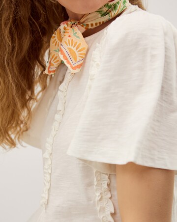 Monsoon Ria Ruffle Jersey T-Shirt