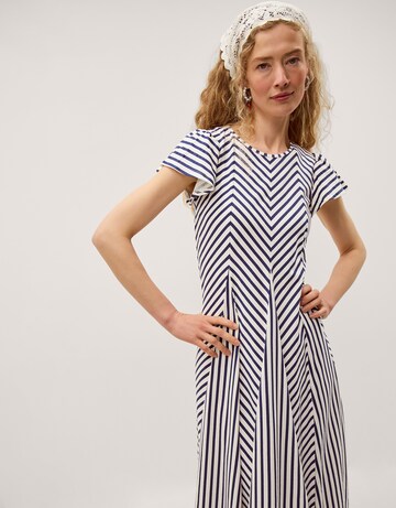 Monsoon Shola Stripe Jersey Maxi Dress