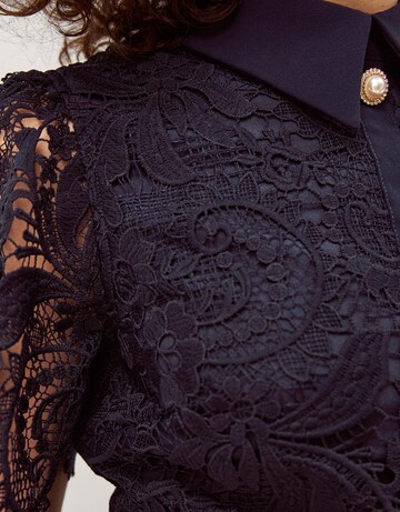Monsoon Alice Lace Peplum Midi Dress