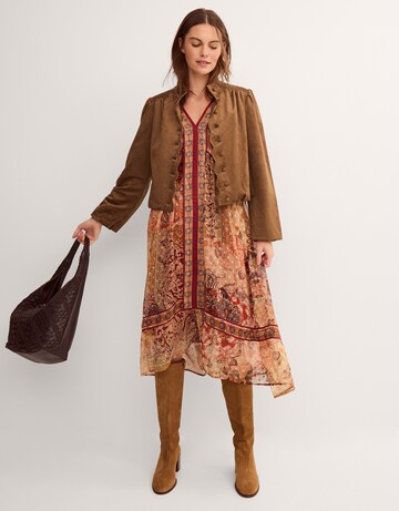 Monsoon Lucia Faux Suede Jacket