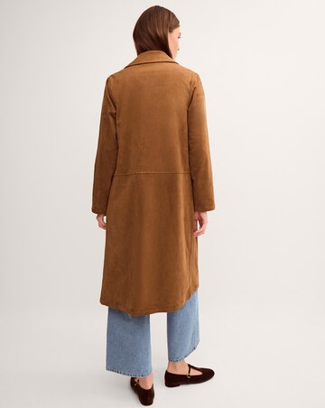 Monsoon Tove Faux Suede Coat