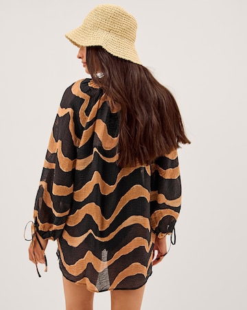Monsoon Zahara Stripe Print Blouse