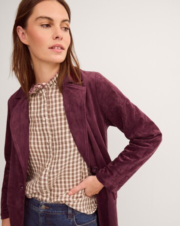 Monsoon Tove Faux Suede Coat
