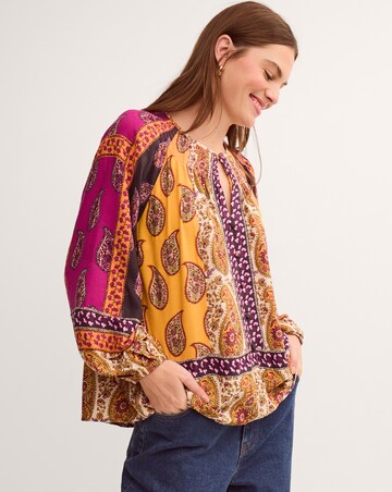 Monsoon Magdalena Paisley Print Blouse