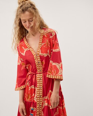 Monsoon Yasmin Floral Midi Tunic Dress