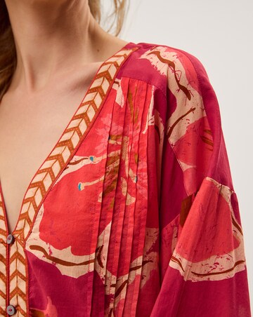 Monsoon Yasmin Floral Midi Tunic Dress