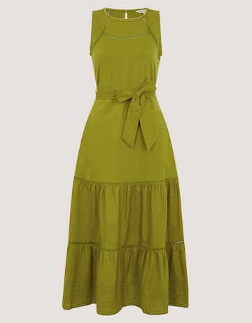 Monsoon Jen Belted Jersey Maxi Dress