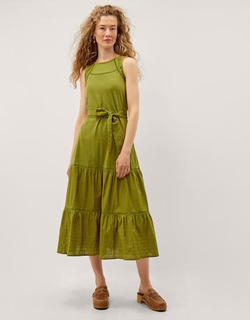 Monsoon Jen Belted Jersey Maxi Dress