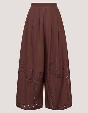 Monsoon Eden Cutwork Wide Leg Trousers