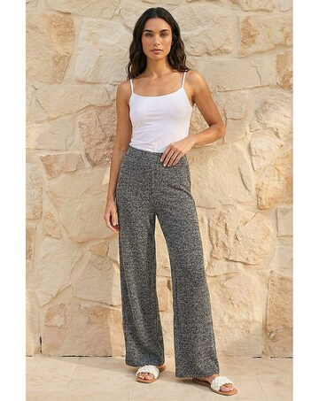 Roman Salt & Pepper Stretch Trouser