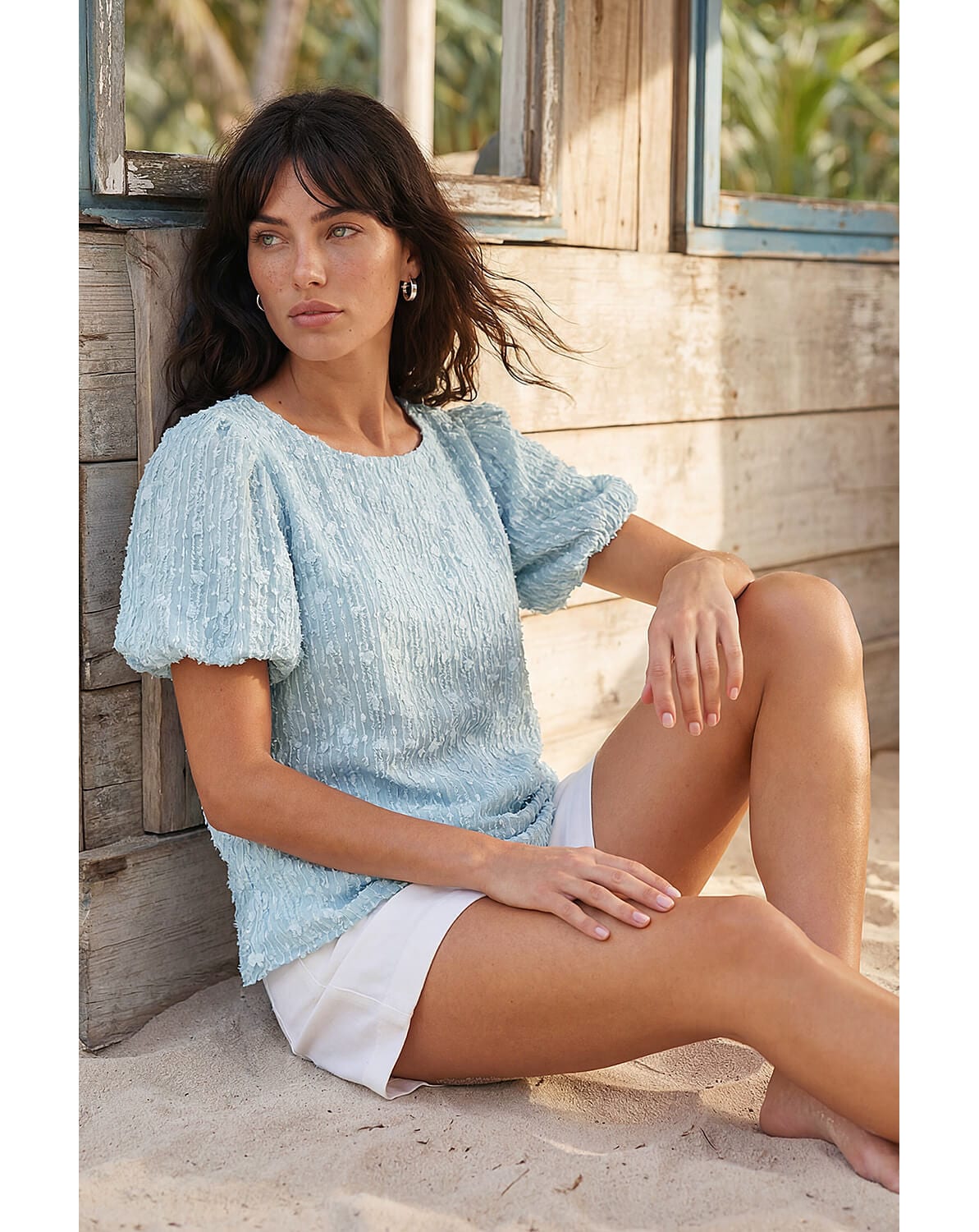 New In - Roman Textured Stitch Top