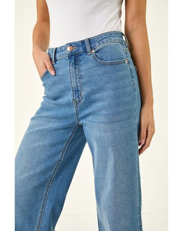 Roman Petite Wide Leg Jeans