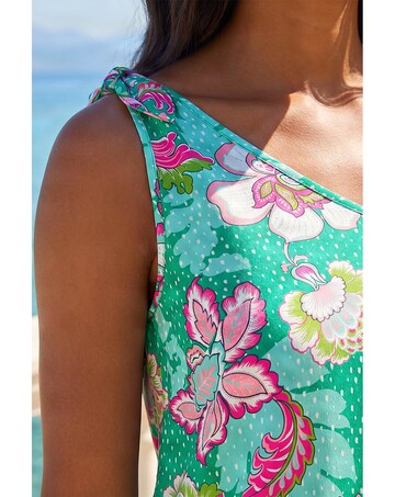 Roman Floral Spot Printed Vest Top